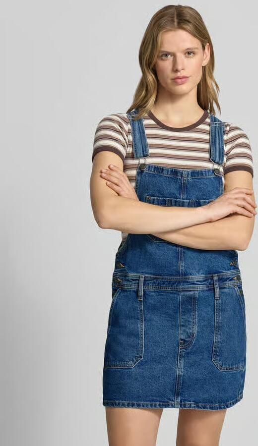 GUESS Jeans Denimjurk met borstzak en labeldetail - Foto 3