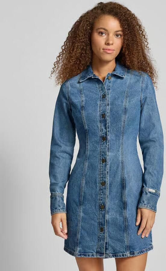 GUESS Jeans Jeansjurk met knoopsluiting - Foto 2