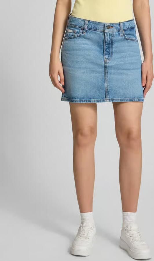 GUESS Jeans jeansrok met steekzakken - Foto 3