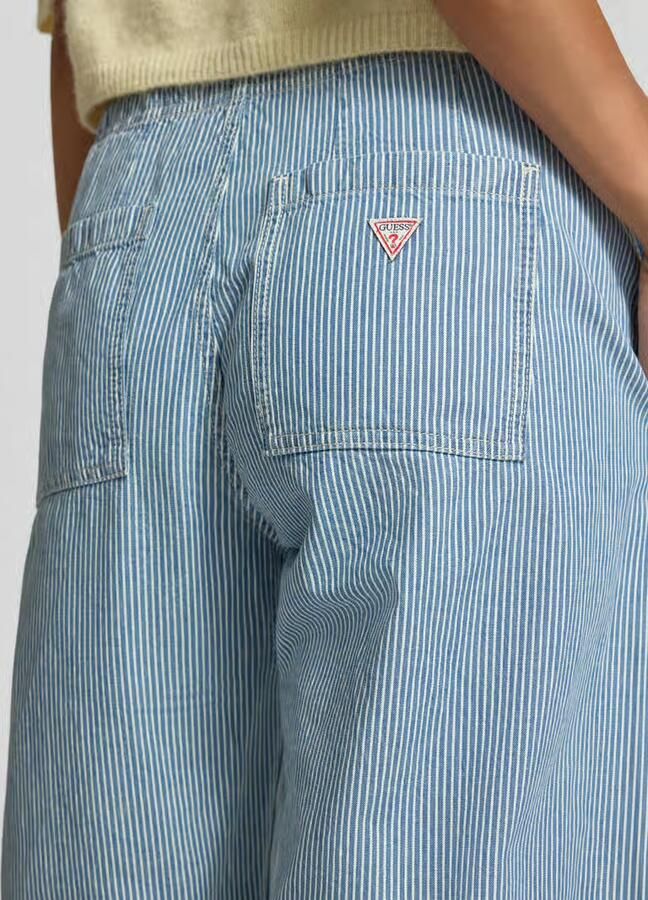 GUESS Jeans Joggingbroek met bindceintuur en steekzakken