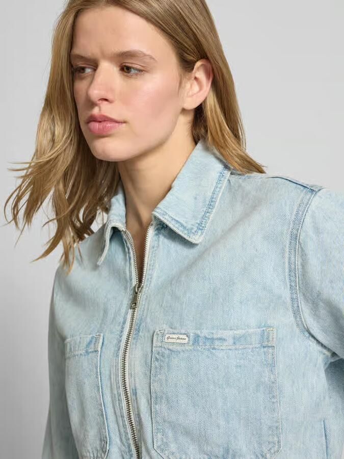 GUESS Jeans Kort jeansjack met ritssluiting