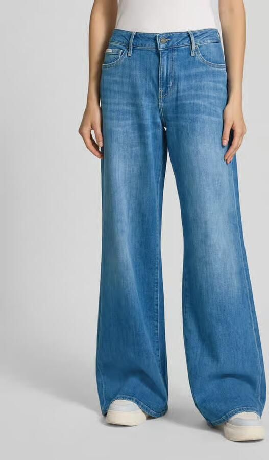 Guess Jeans Low waist extra wide leg jeans in 5-pocketmodel model 'G13' - Foto 2