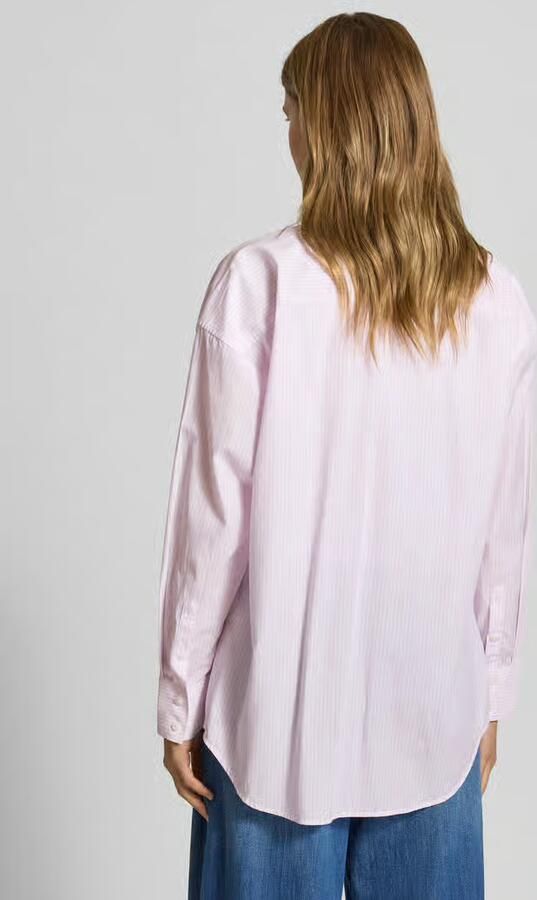 GUESS Jeans Oversized Overhemdblouse mit Borstzak