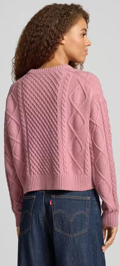 Guess Jeans Regular fit gebreide pullover met wol