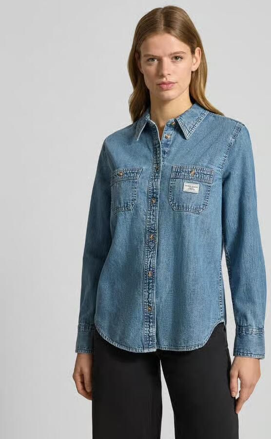 GUESS Jeans regular fit jeansblouse in denim-look - Foto 4