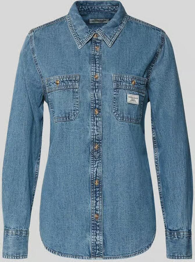 Guess Jeans Regular fit jeansblouse in denimlook