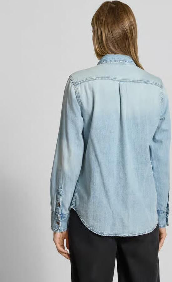 GUESS Jeans Regular fit jeansblouse met borstzakken en labeldetail - Foto 6