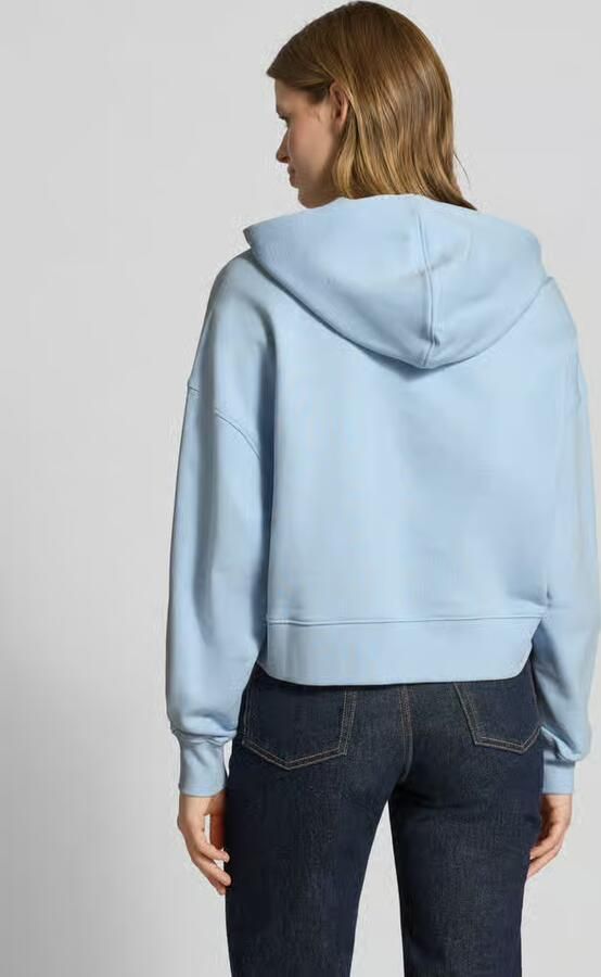 GUESS Jeans Relaxed fit hoodie met logostitching model 'Baker' - Foto 4