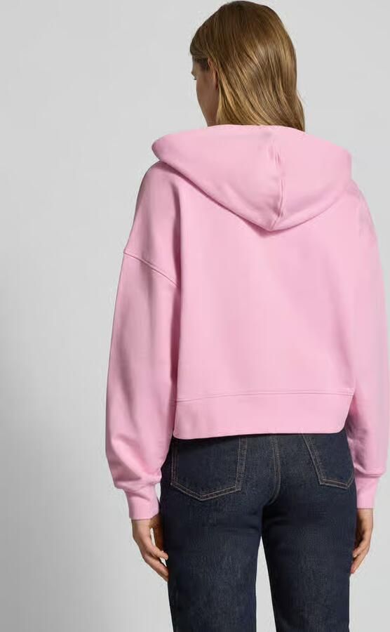 GUESS Jeans Relaxed fit hoodie met logostitching model 'Baker' - Foto 2