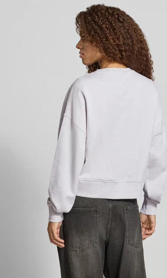 GUESS Jeans Relaxed fit sweatshirt van puur katoen met logo-print - Foto 3