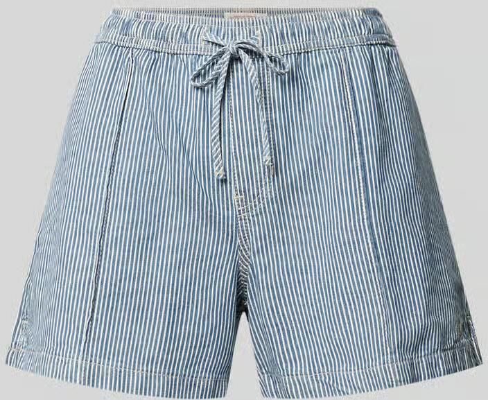 GUESS Jeans Shorts met elastische boord en trekkoord - Foto 2