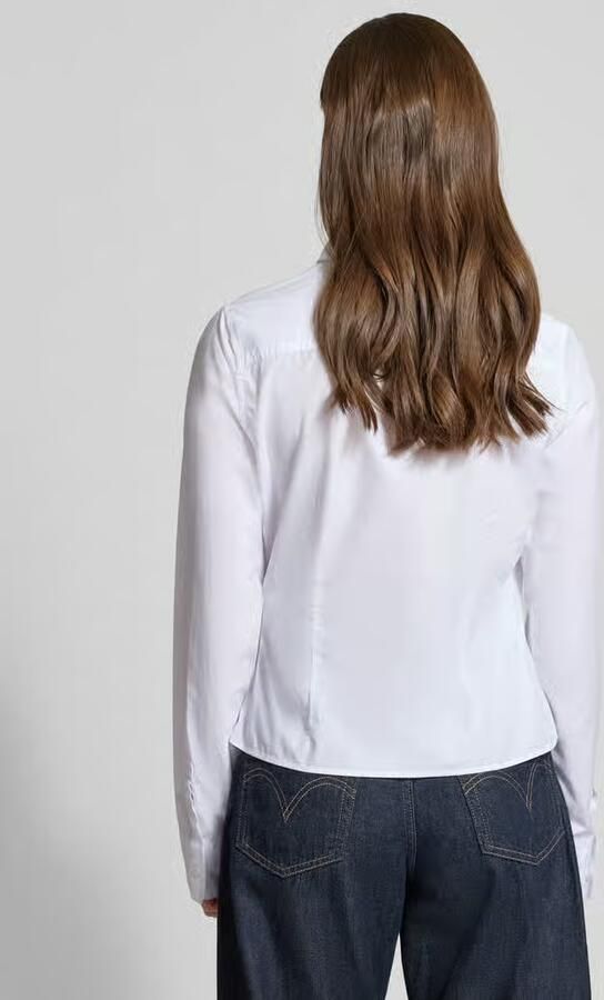GUESS Jeans Slim fit blouse met knoopsluiting