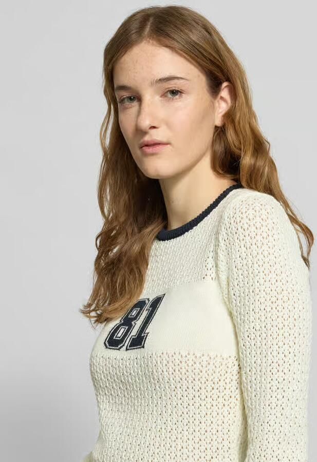 Guess Jeans Slim fit pullover in gebreide look - Foto 2