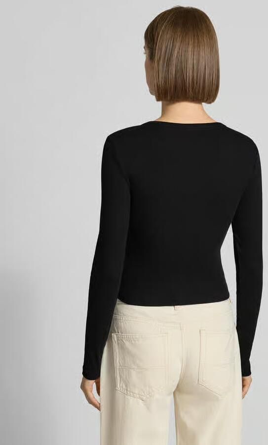 GUESS Jeans Slim fit shirt met lange mouwen van katoenmix - Foto 2
