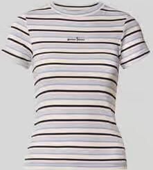 GUESS Jeans slim fit T-shirt met gestikt logo
