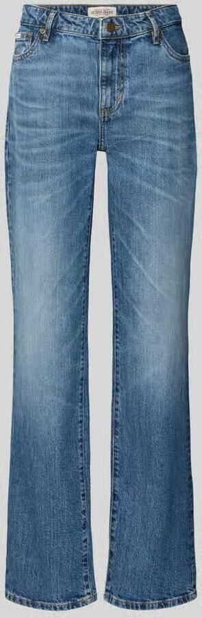 GUESS Jeans straight fit jeans van katoenmix