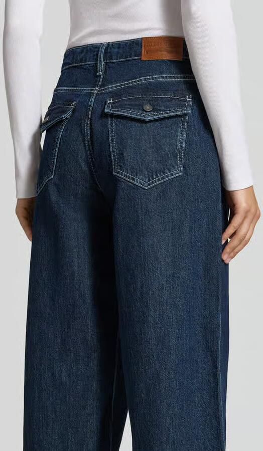 GUESS Jeans wide fit jeans met logopatch - Foto 2