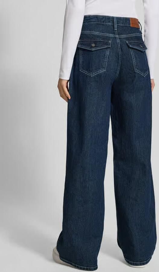 GUESS Jeans wide fit jeans met logopatch - Foto 3