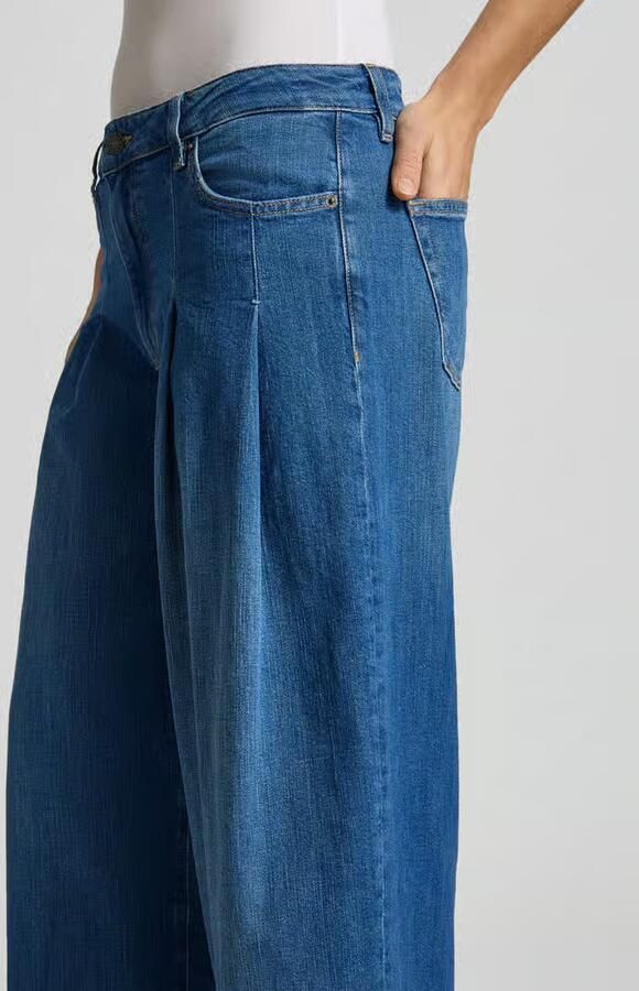 Guess Jeans Wide fit jeans met plooien - Foto 2
