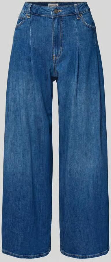 Guess Jeans Wide fit jeans met plooien