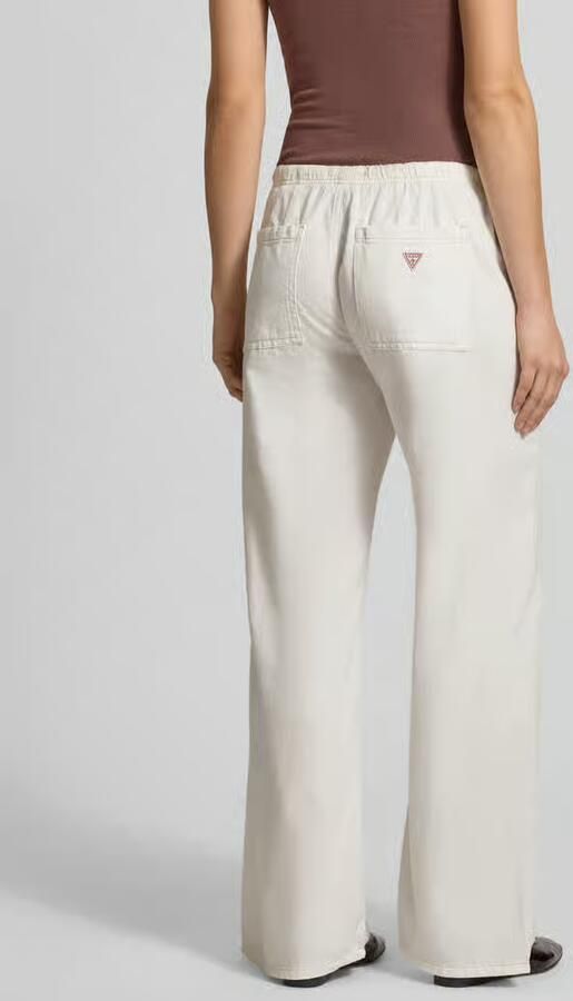 GUESS Jeans Wide leg jeans met tunnelkoord