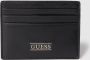 Guess Kaarthouder Portemonnee Minimalistische Stijl Black - Thumbnail 5