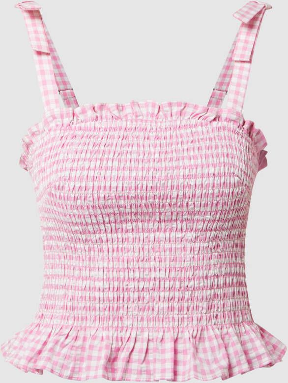 Guess Mouwloze Top Pink Dames