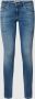 Guess Blauwe Skinny Denim Jeans Gewassen Effect Blue Dames - Thumbnail 1