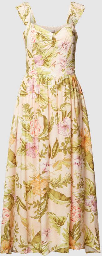 Guess Midi-jurk met bloemenmotief model 'SUSANNA'