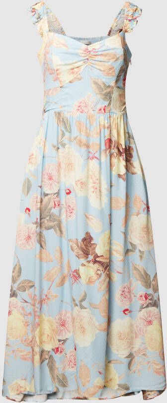 Guess Midi-jurk met bloemenmotief model 'SUSANNA'