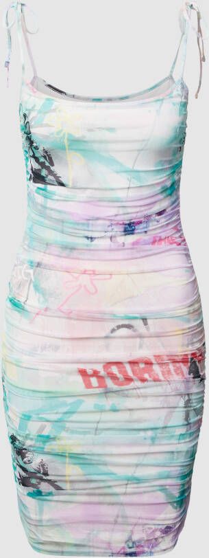Guess Mini-jurk met all-over motief model 'GRAFFITI'