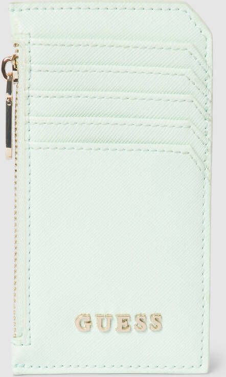 Guess Groene Synthetische Damesportemonnee Green Dames