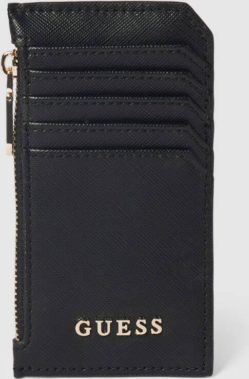 Guess Pasjeshouder met labelapplicatie in metallic