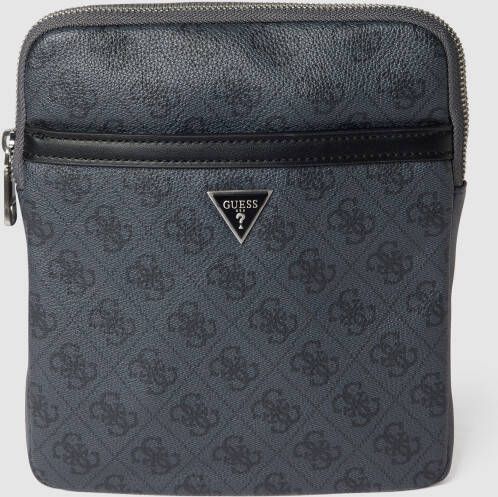 Guess Schoudertas met all-over logo