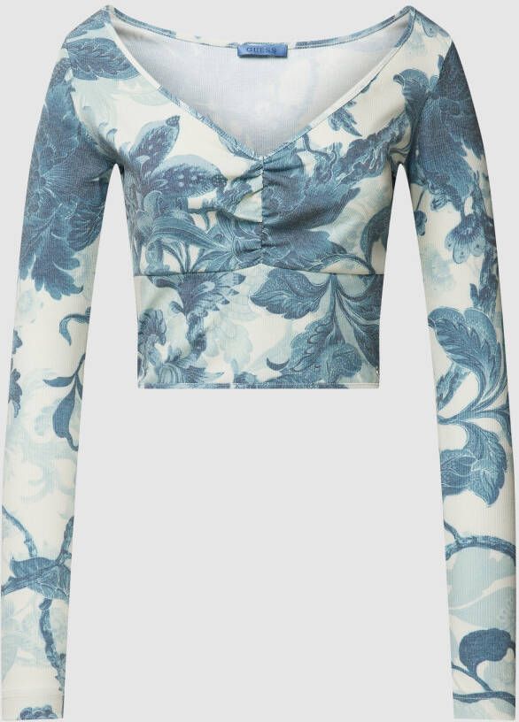 Guess Shirt met lange mouwen en bloemenmotief model 'ENRIQUETA'