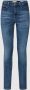 Guess Skinny-Fit Jeans Carrie Mid Label-Patch Blue Dames - Thumbnail 2
