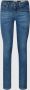 Guess Blauwe Versleten Jeans Vrouwen Lente Zomer Blue Dames - Thumbnail 1