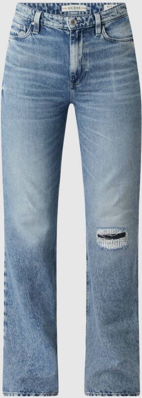 Guess Straight fit high waist jeans van biologisch katoen model 'Modell 80's Straight'