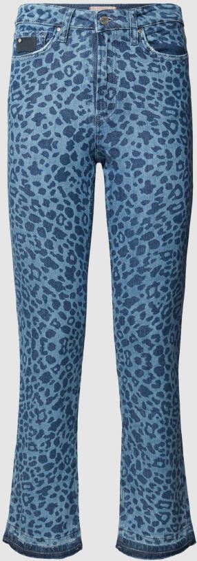 Guess Straight fit jeans met all-over motief