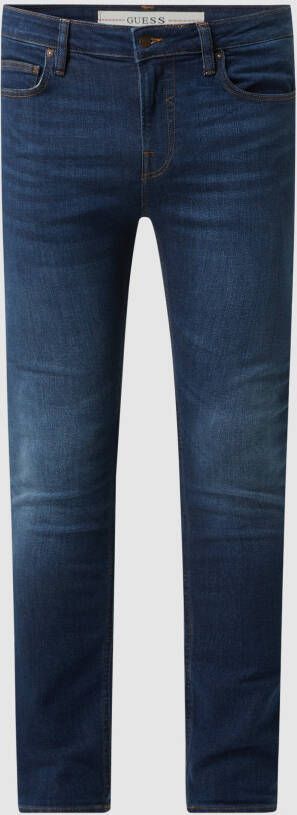 Guess Super skinny fit mid rise jeans met stretch model 'Chris'