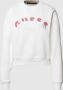 Guess Sweatshirt met labelstitching - Thumbnail 1