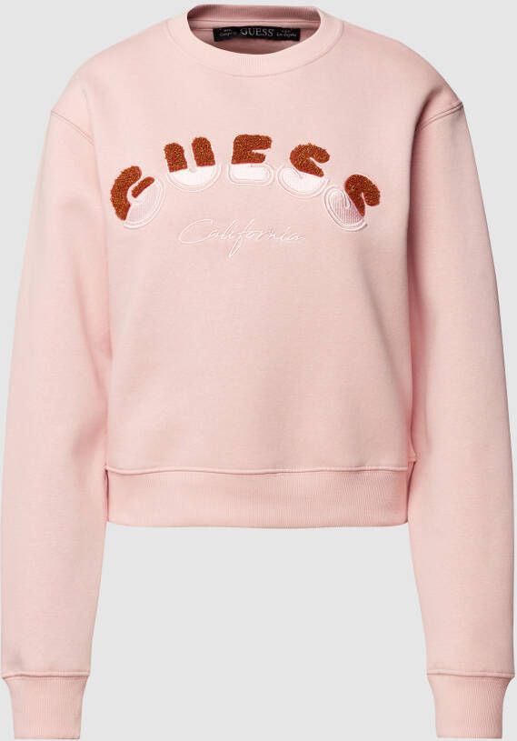 Guess Sweatshirt met labelstitching