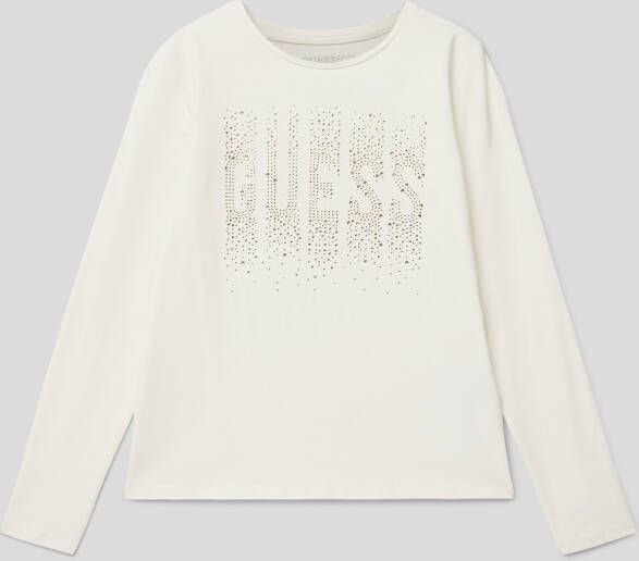 Guess Sweatshirt met strass-steentjes