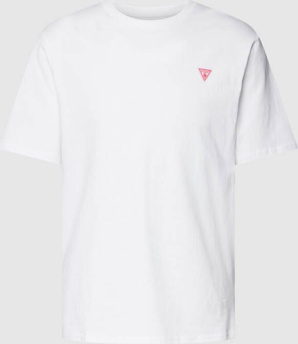 Guess Basic T-shirt White Heren