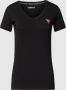Guess T-shirt met labelprint model 'MINI TRIANGLE TEE' - Thumbnail 1