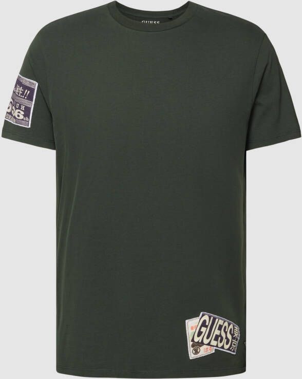 Guess T-shirt met motiefprints model 'EAST WEST'