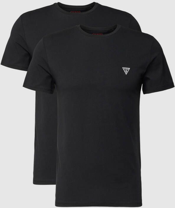 Guess T-shirt met ronde hals model 'CALEB HERO'