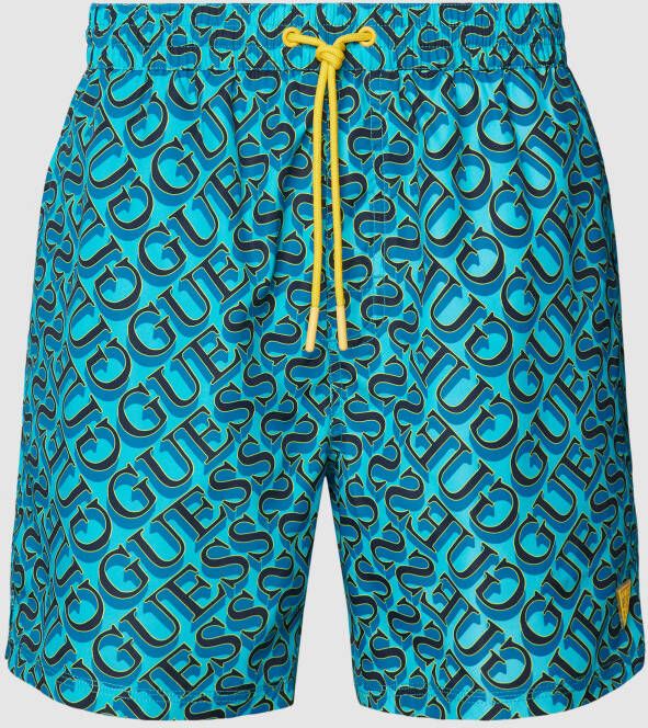 Guess Heren Zwembroek Medium Swimwear Green Heren