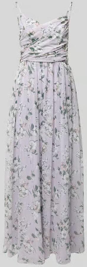 GUIDO MARIA KRETSCHMER WOMAN avondjurk met florale all-over print model 'Kate' GMK for Bridgerton - Foto 2