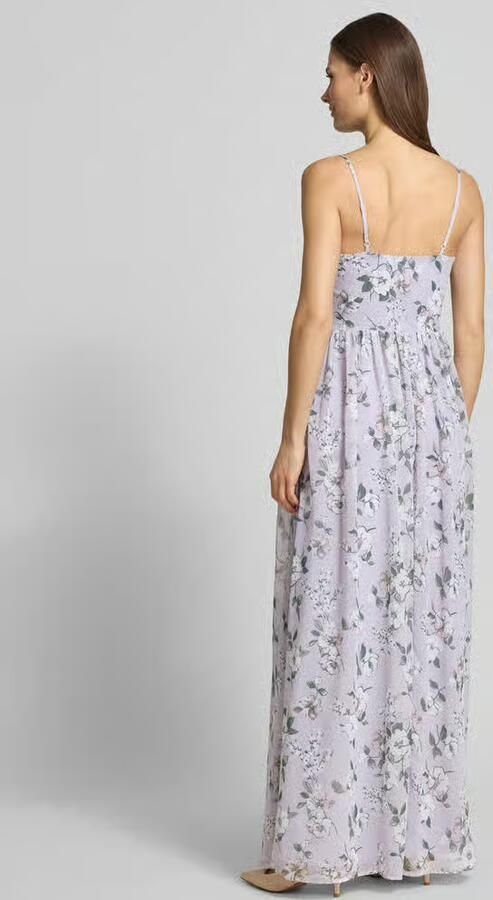 GUIDO MARIA KRETSCHMER WOMAN avondjurk met florale all-over print model 'Kate' GMK for Bridgerton